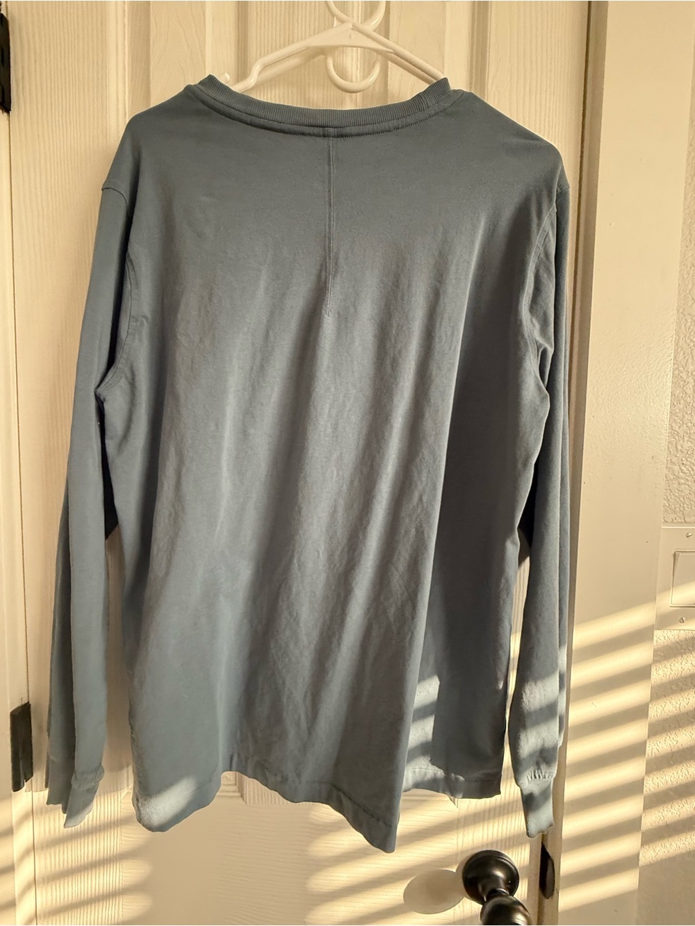 Lululemon All Yours Organic Cotton-Blend Long Sleeve Shirt - Picture 3 of 5